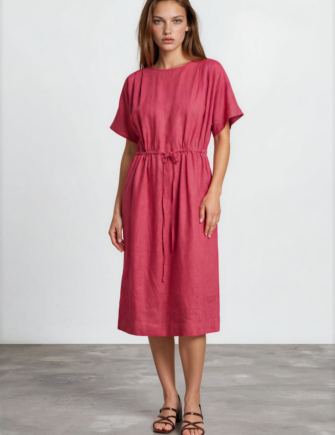2405_DressMillie_ecoverocrimson_nachhaltig_fair_flatlay_Harper-MinimalistGallery.webp