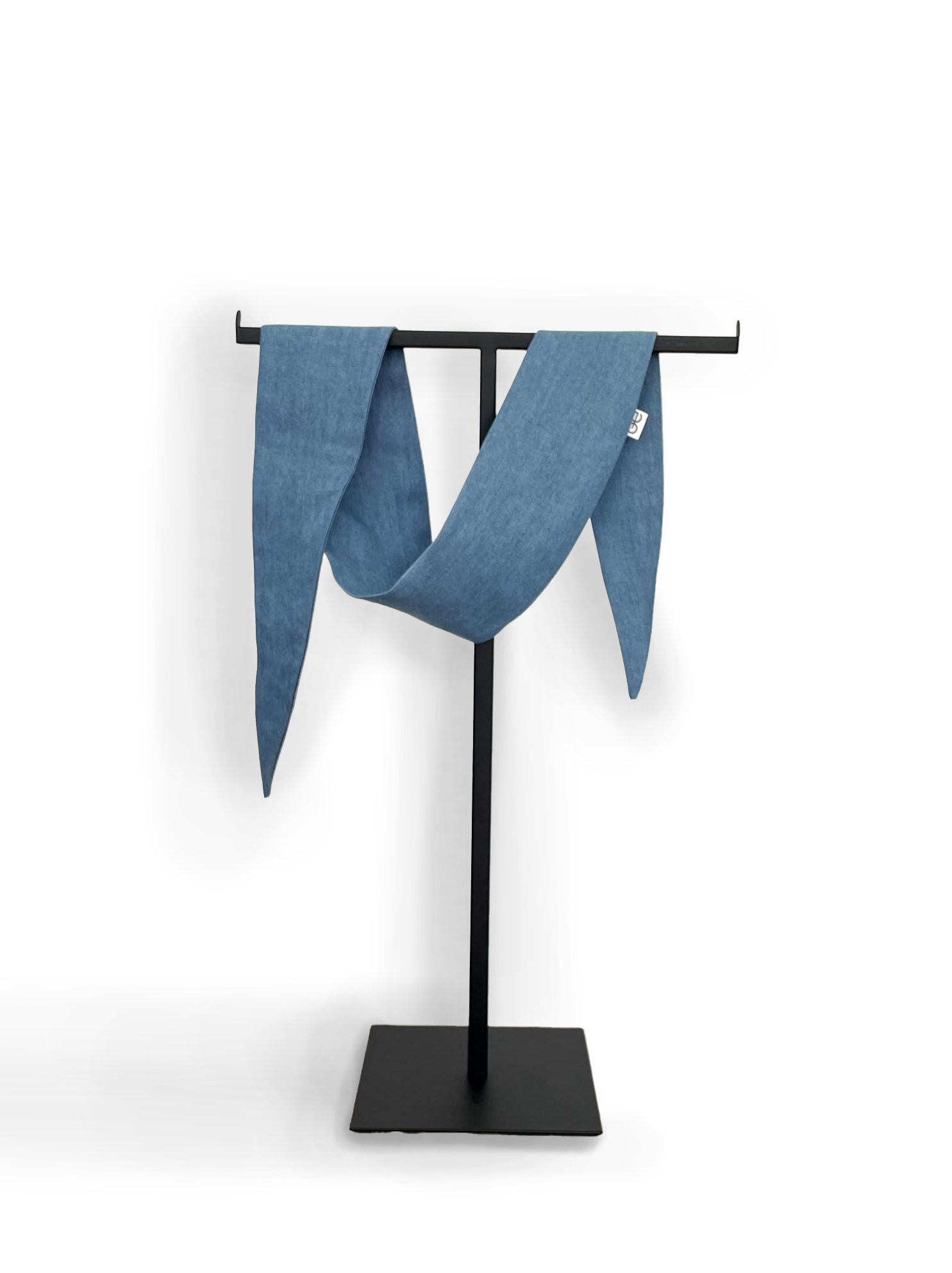 Mini Scarf aus reinem Tencel™ - blue denim