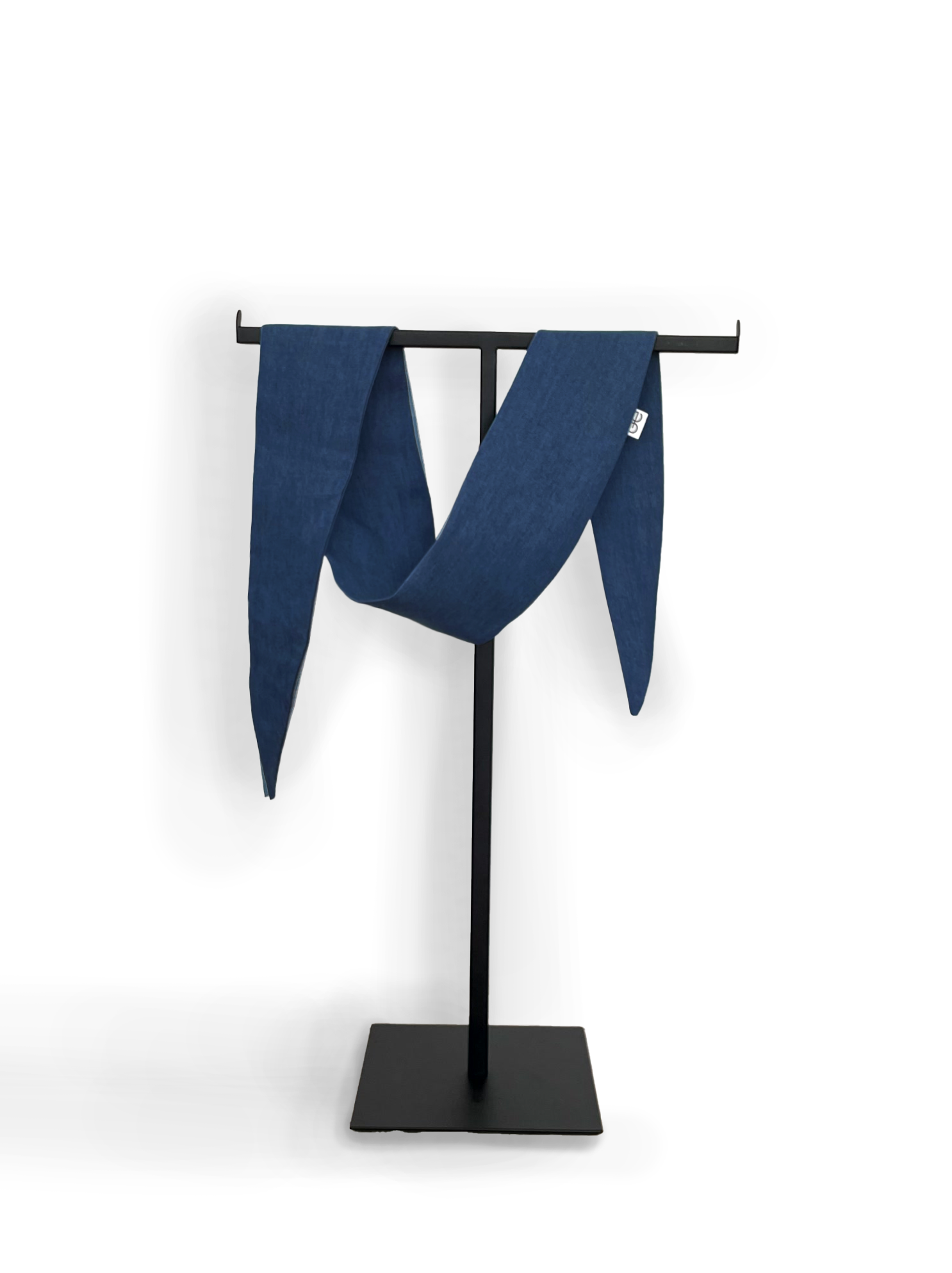 Mini Scarf aus reinem Tencel™ - dark denim