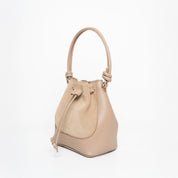 Mini Saku - suede mix caramello