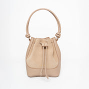 Mini Saku - suede mix caramello