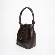 Mini Saku - suede mix mocha