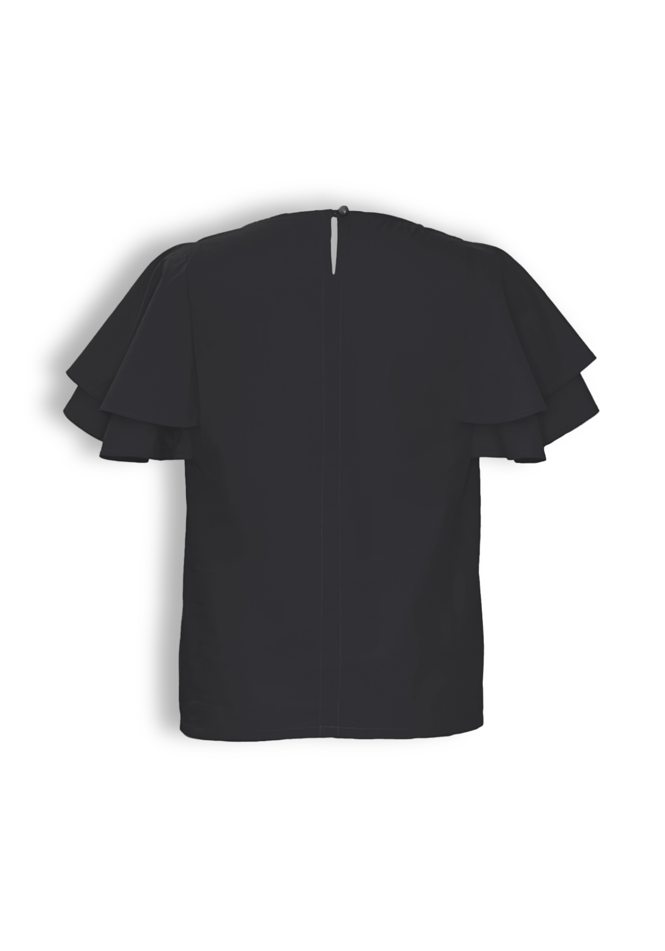 Bluse Frilli in black