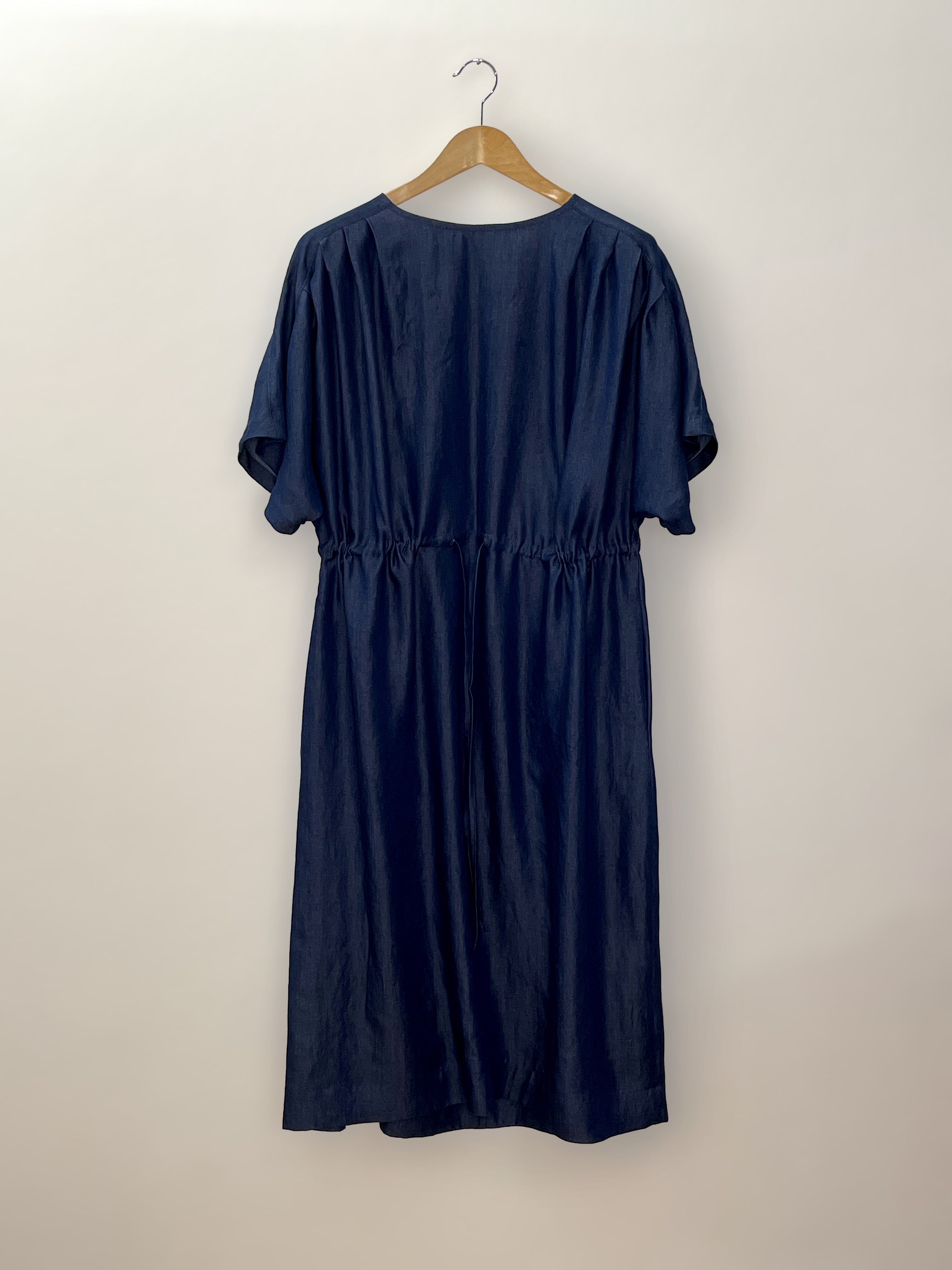 Midi Dress in dark denim