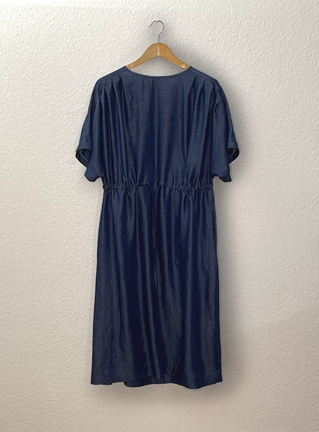 Kleid Millie in dark denim