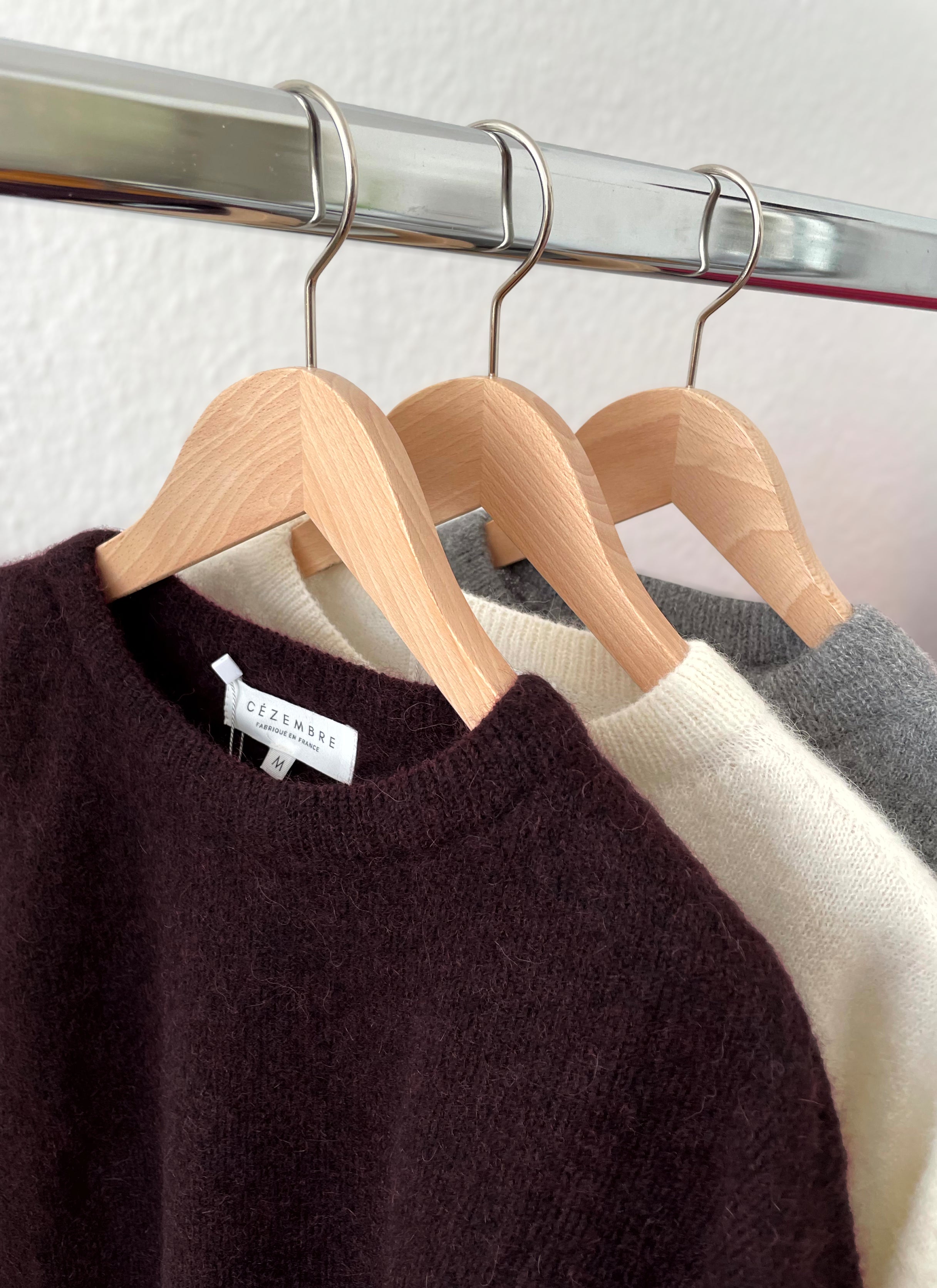 Femininer Kurzarm Pullover in burgundy
