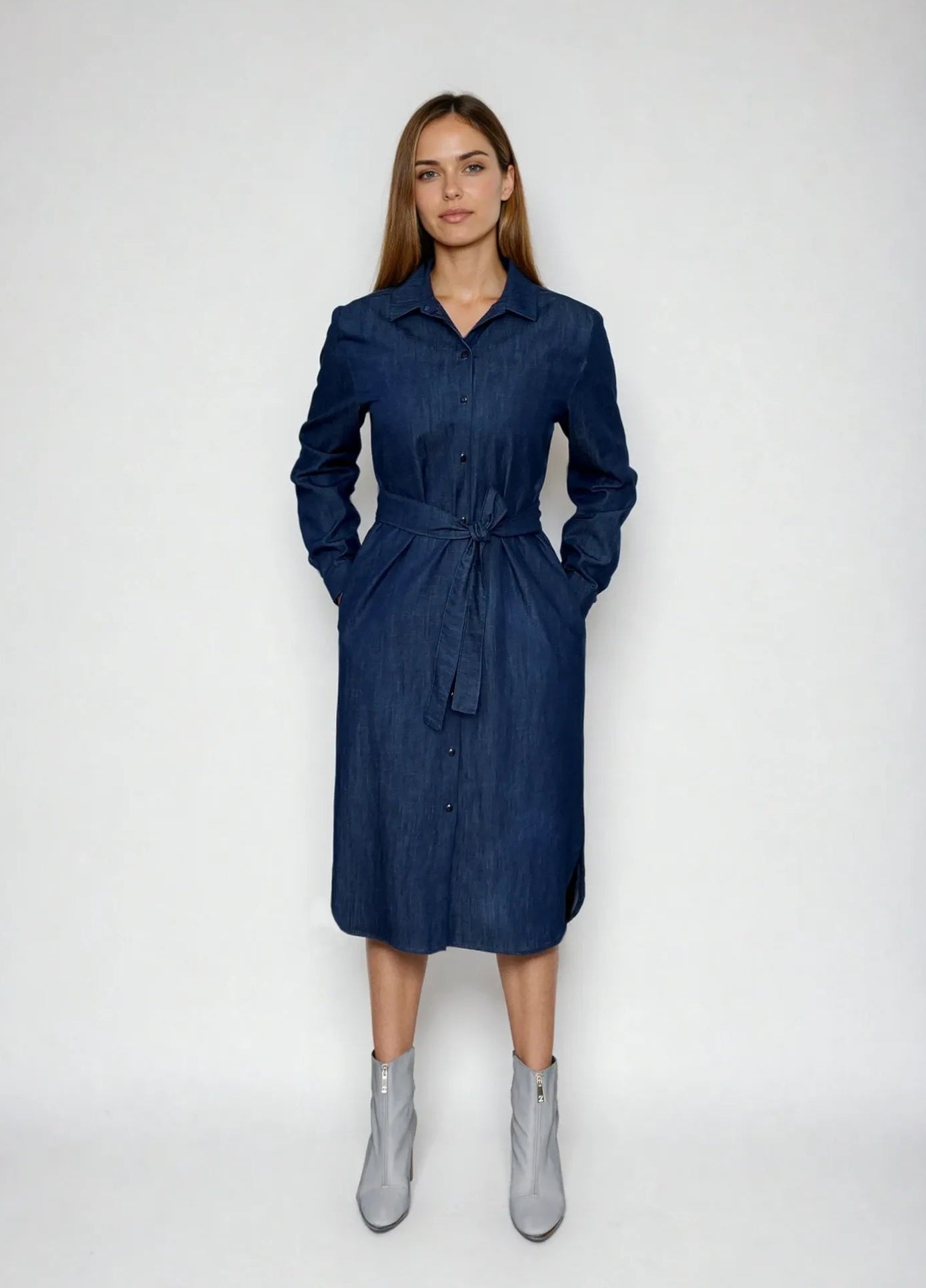Kleid Smilla - dark denim