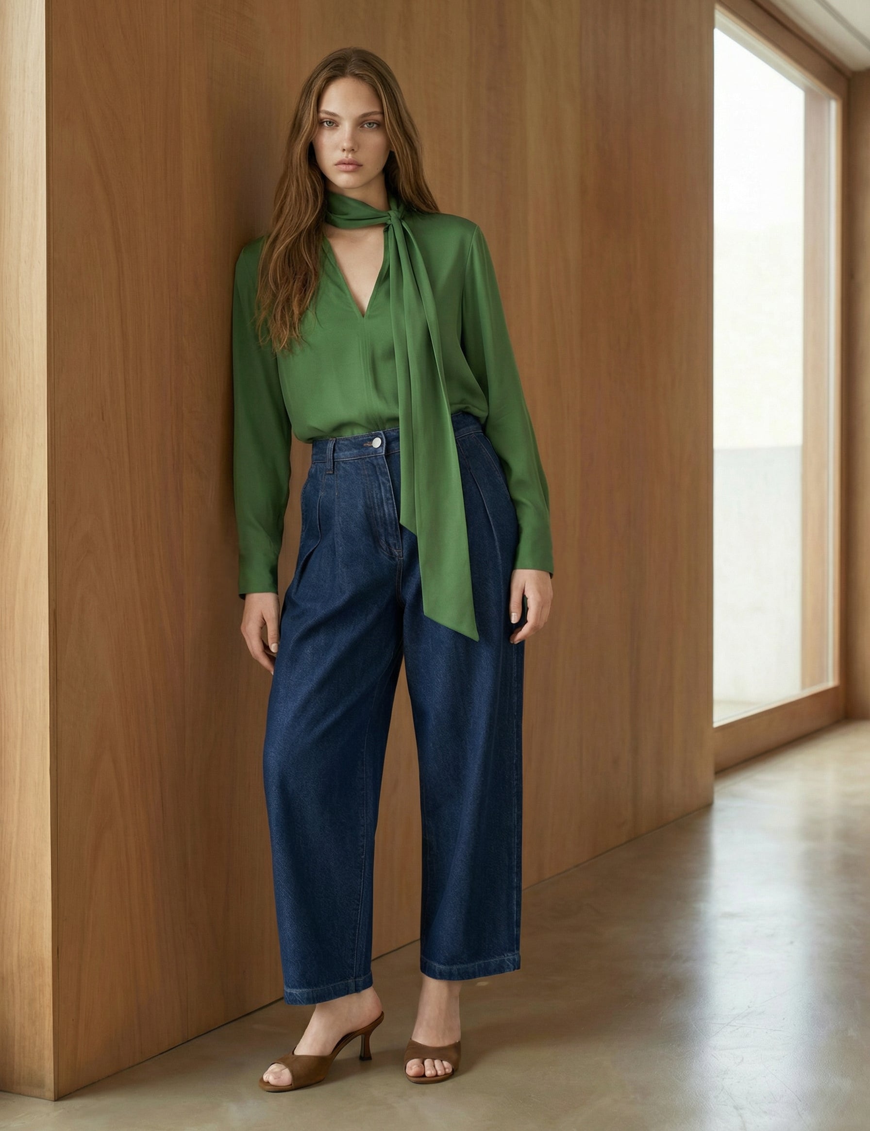 IMG_2402_BlouseFran_relaxedbowtieblouse_DSCVcrepespringgreen_feminine_HarperwoodstudioKopie.webp