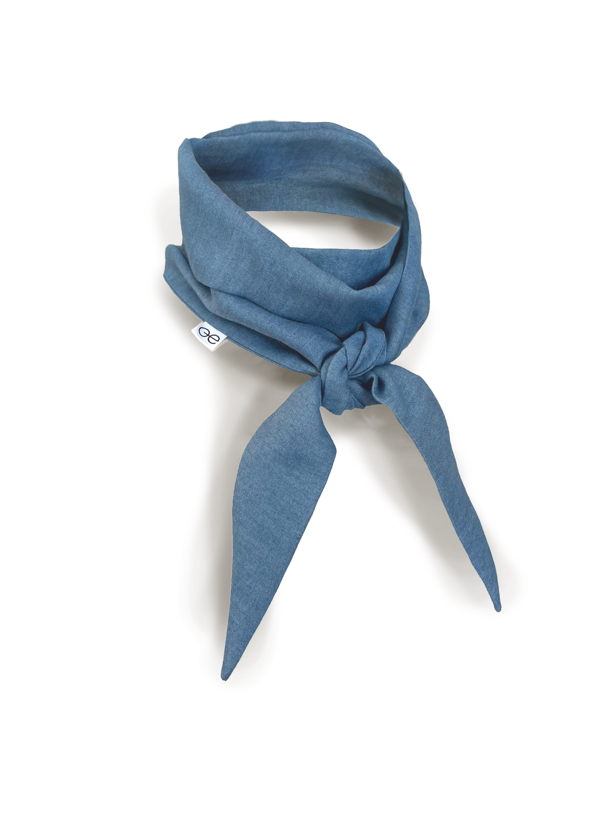 Slim Scarf - blue denim