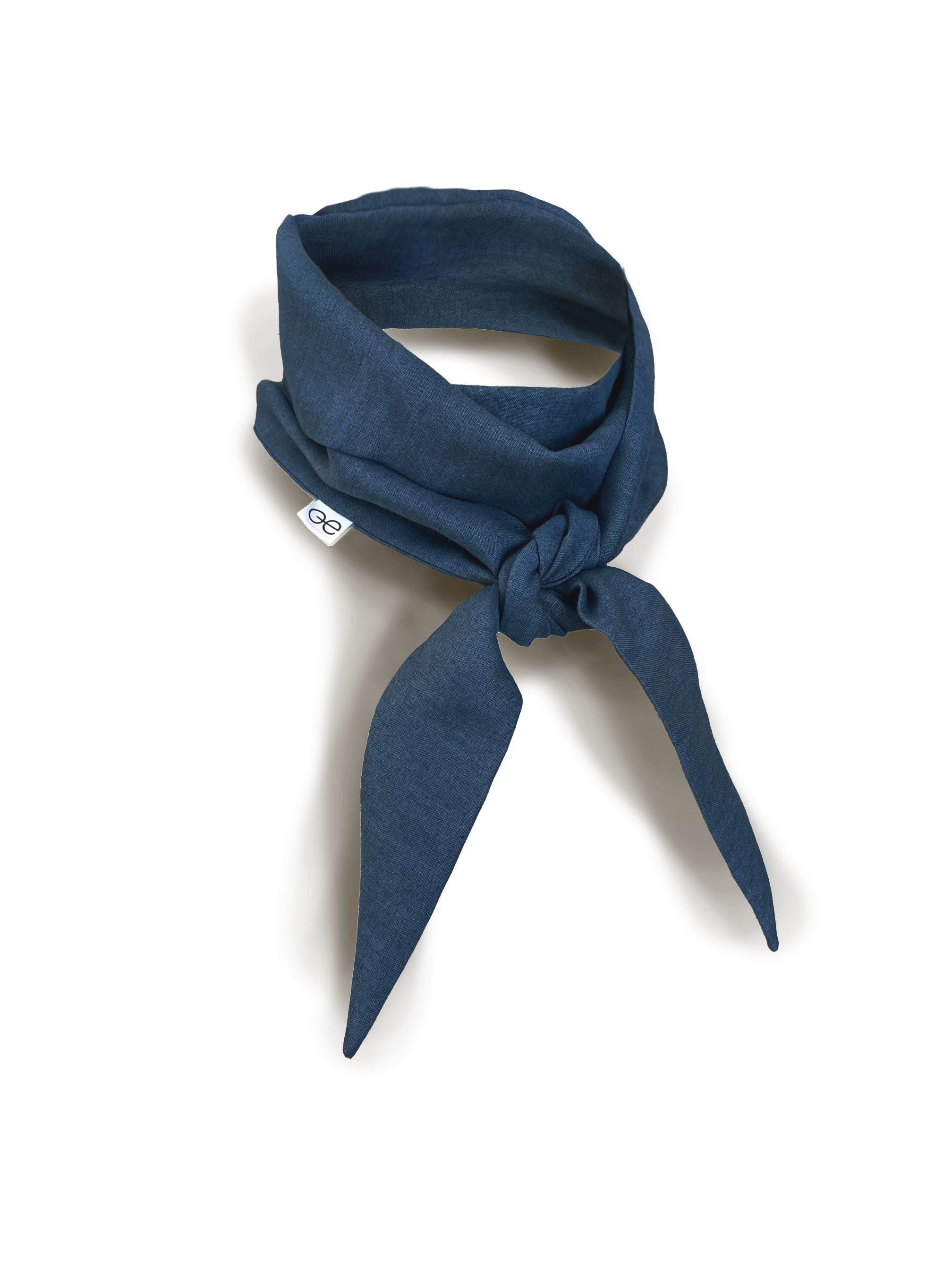 Slim Scarf aus reinem Tencel™ - dark denim