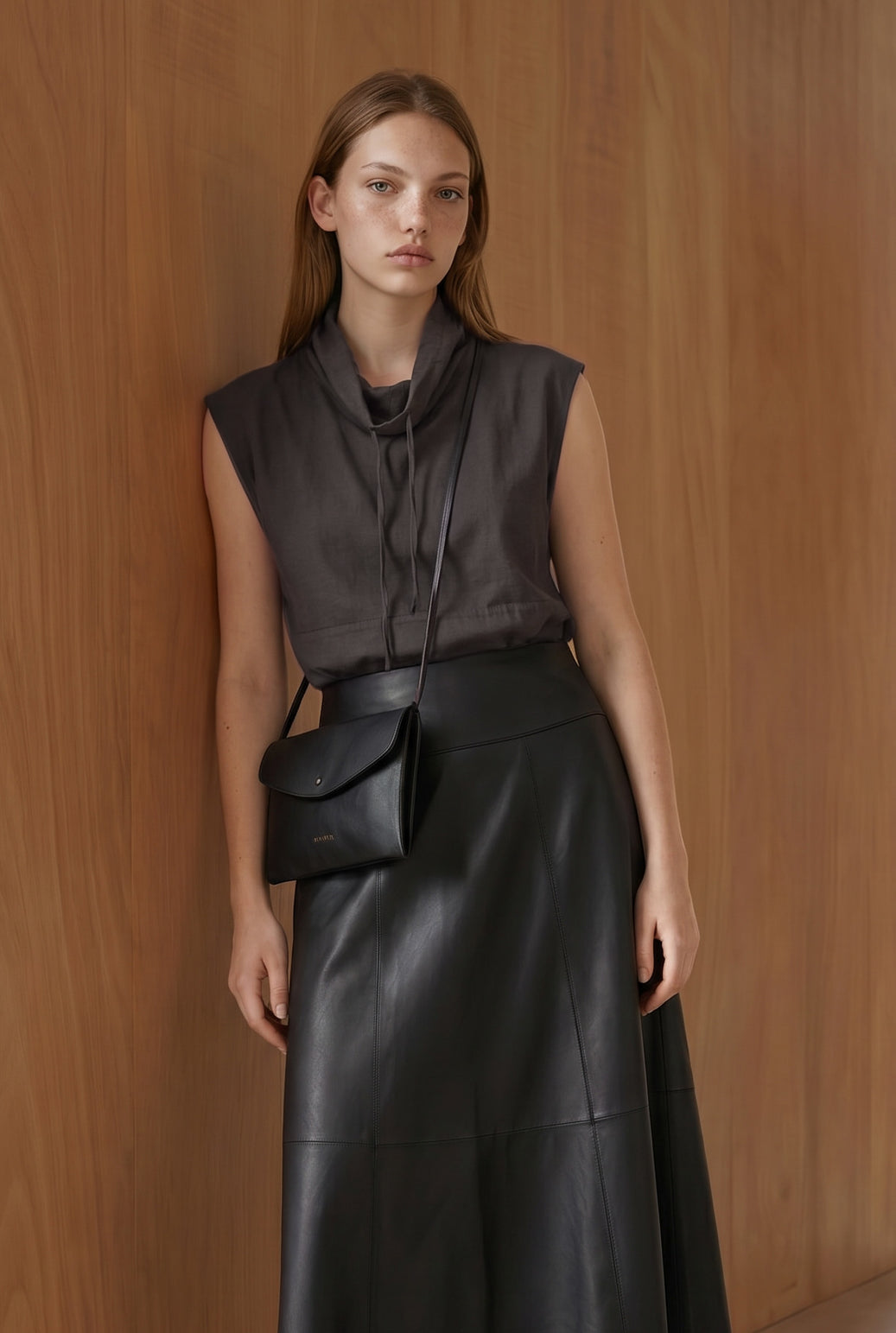 sportive Bluse aus Ecovero™ - black