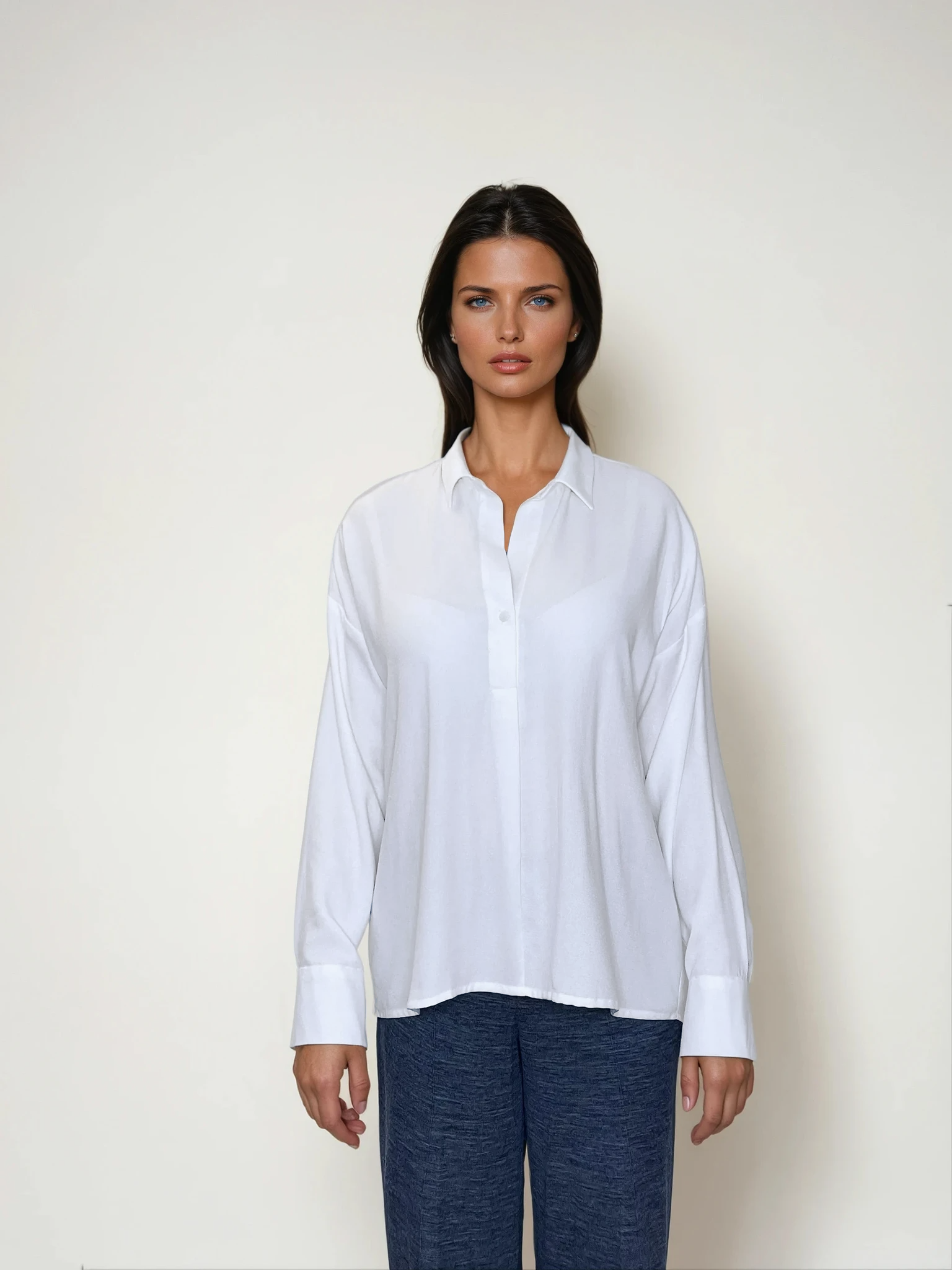 Bluse Raza in white