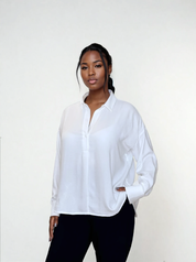 Bluse Raza in white