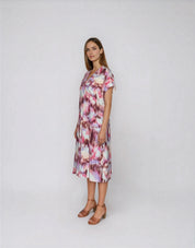 Kleid Masira in rose tie-dye