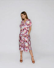 Kleid Masira in rose tie-dye