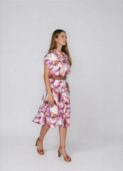 Kleid Masira in rose tie-dye