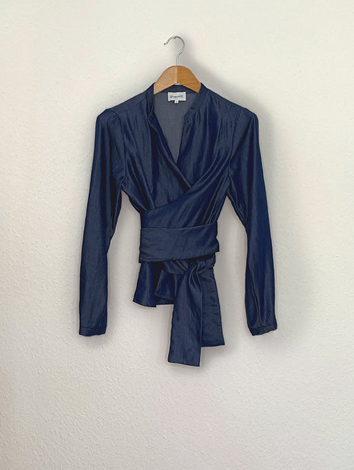Bluse Viviana - dark denim