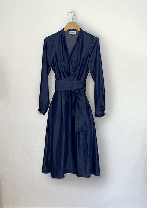 Kleid Victoria - dark denim