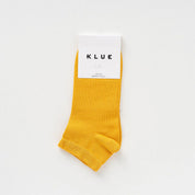 kurze Socken - golden yellow