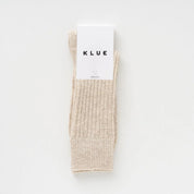 Socken Merino-Seide - sand