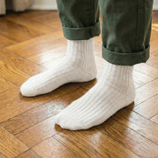 Socken Merino-Seide - sand