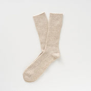 Socken Merino-Seide - sand