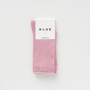 Lurex Socken - pink