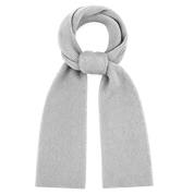 COMING SOON:  Schal aus Cashmere-Mix in hellgrau