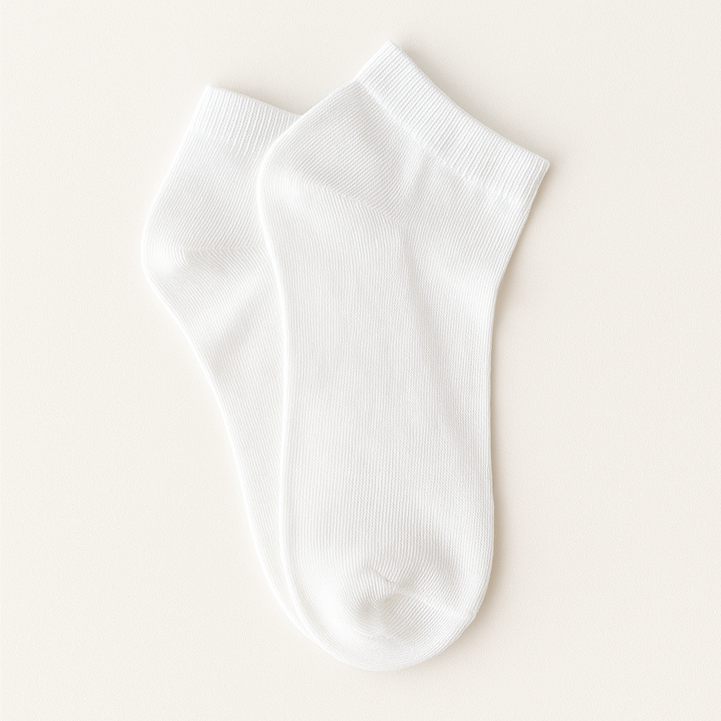 kurze Socken - white