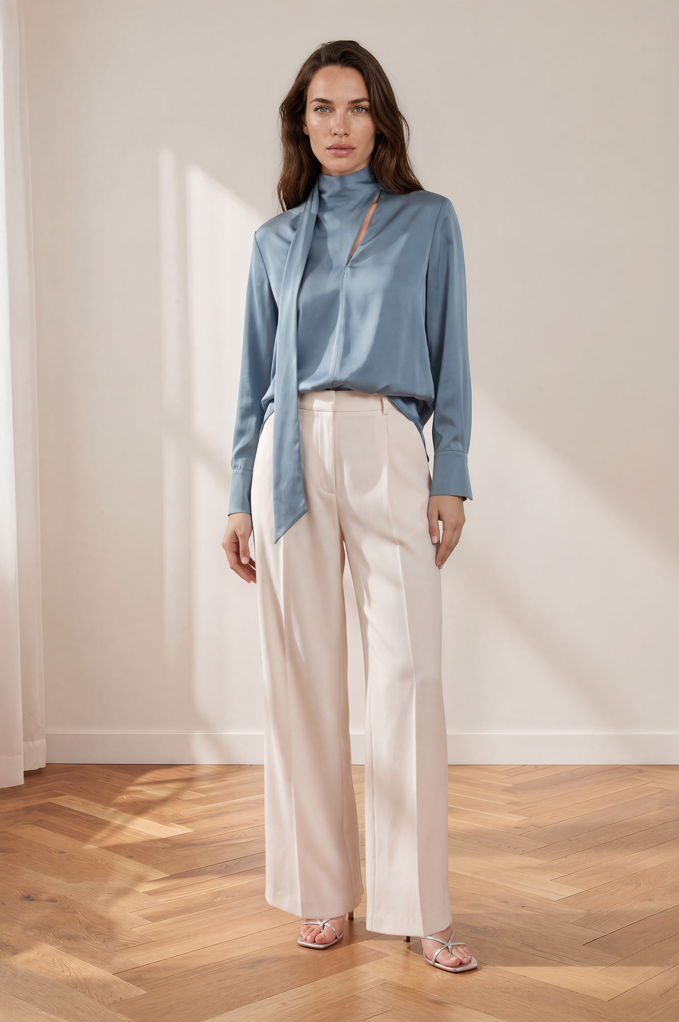 asymmetrische Bluse