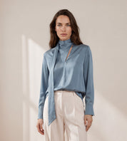 asymmetrische Bluse