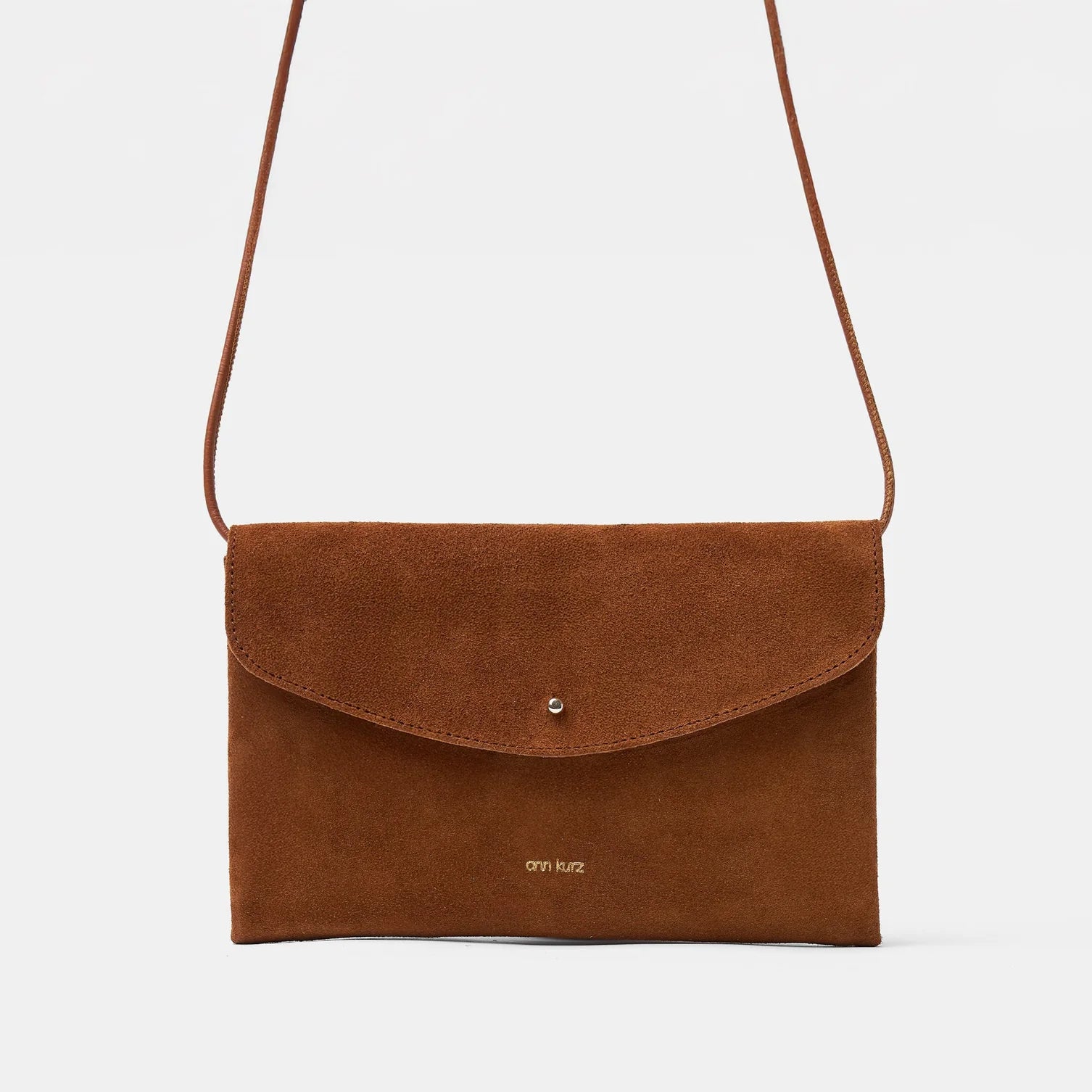 Cute Clutch - suede brown