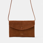 Cute Clutch - suede brown