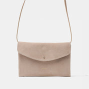 Cute Clutch - suede caramel