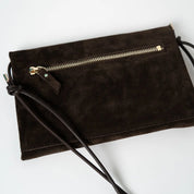 Cute Clutch - suede mocha