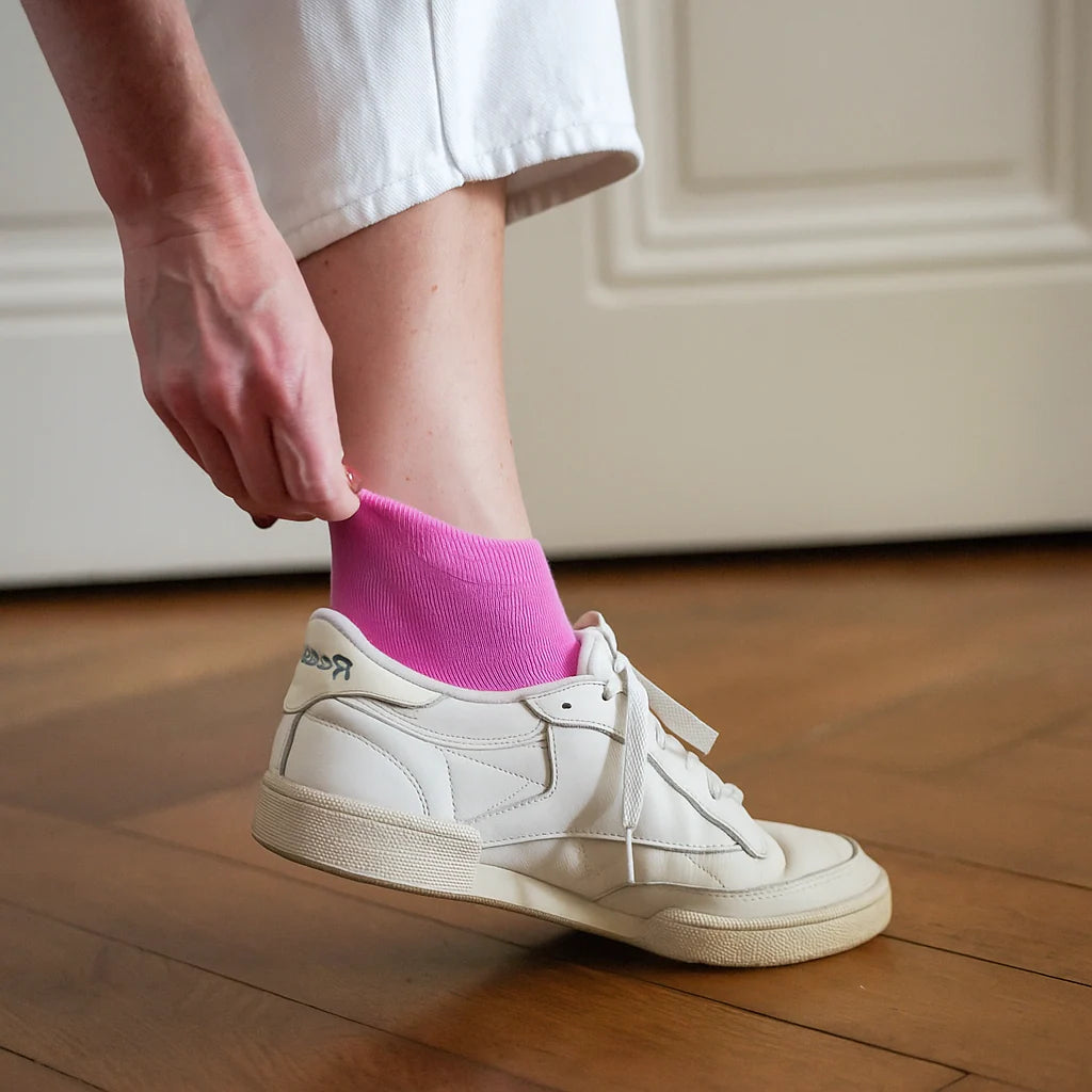 kurze Socken -  fuchsia
