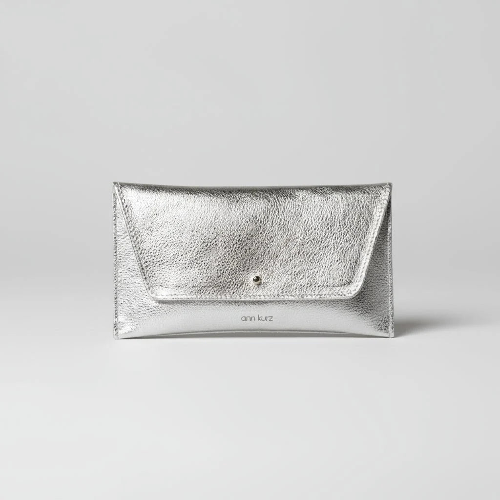 Mini Envelope - metallic platin