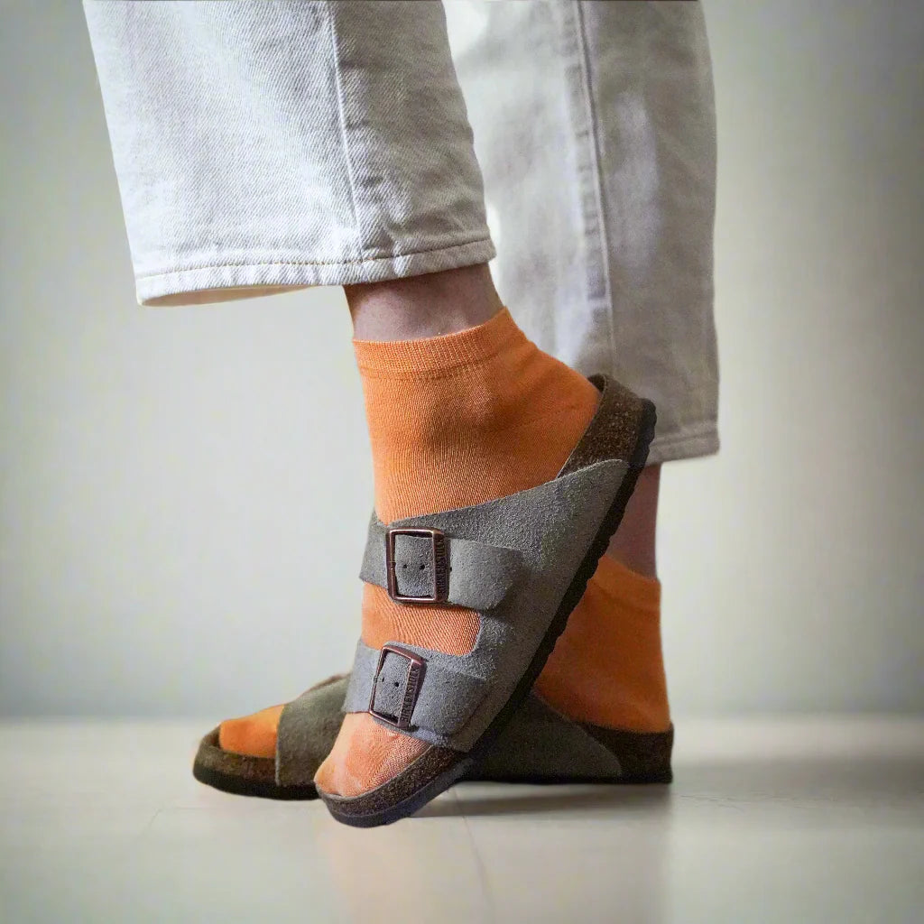 kurze Socken - apricot