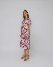 Kleid Masira in rose tie-dye