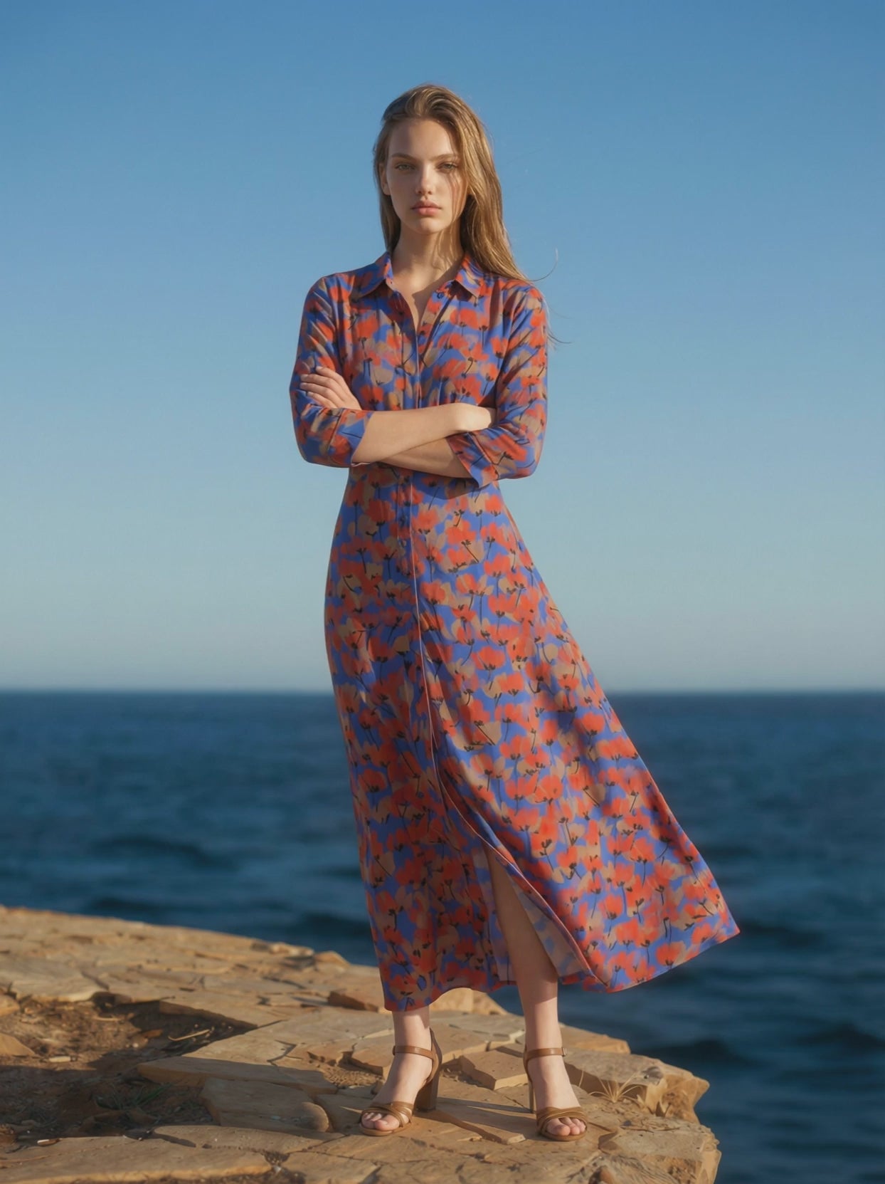 Printed Maxi Dress