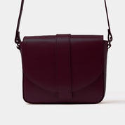 Satchel Bag - nappa burgundy