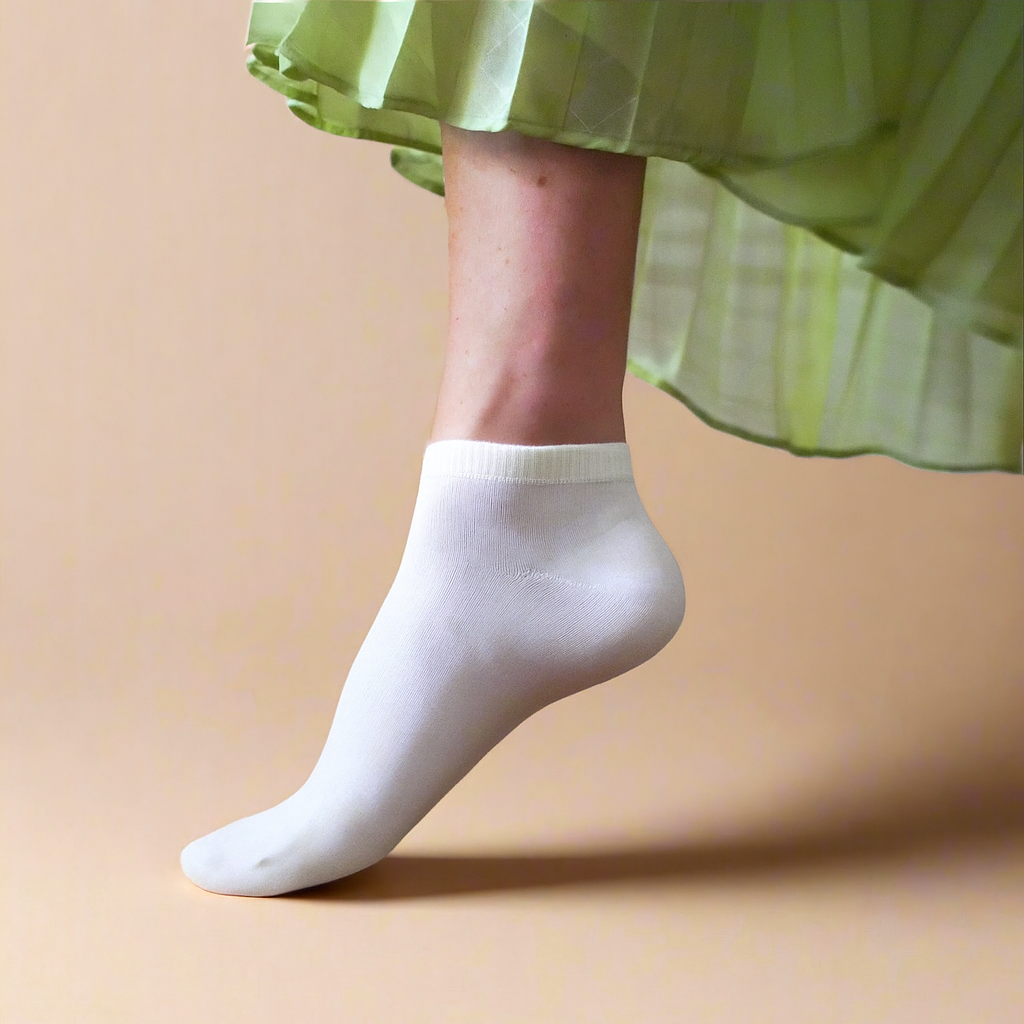 kurze Socken - white